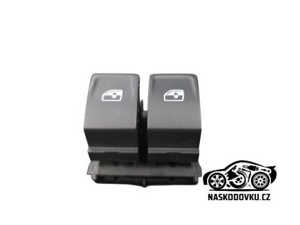 Spínač pro elektrické otevírání oken Škoda Octavia III . Octavia 3 , 5E0959858A , 5E0 959 858 A , 5E0959858A WHS