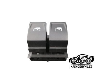 Spínač pro elektrické otevírání oken Škoda Fabia IV , Fabia 4 , Scala , Kamiq , 5G0959858D , 5G0 959 858 D , 5G0959858D WHS