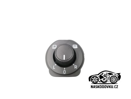 Spínač ovládání zrcátek Škoda Octavia III , Octavia 3 , 5E0959565C , 5E0 959 565 C , 5E0959565C WHI