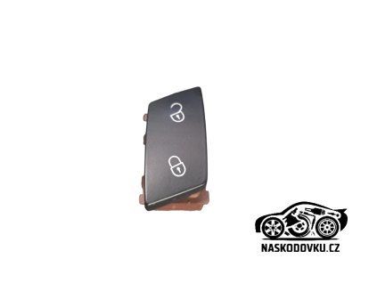 Spínač centrálního zamykání , spínač na odemknutí a zamknutí auta Škoda Superb II , Superb 2 , 3T0962125B , 3T0 962 125 B
