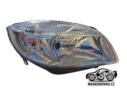 Přední halogenový světlomet , světlo přední pravé pro Škoda Fabia II , Fabia 2 , Roomster 5J1941018 , 5J1 941 018