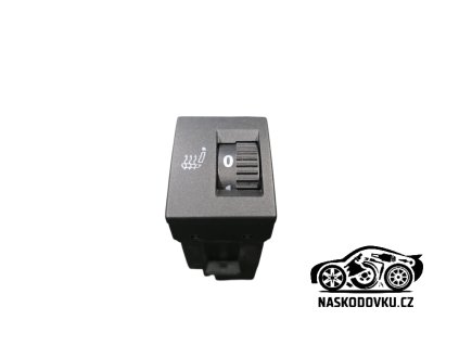 Spínač , kolečko , regulátor pro výhřev sedačky Škoda Octavia II , Octavia 2 , 1Z0963563 , 1Z0 963 563 