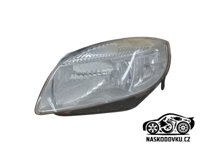 Světlomet přední levý Škoda Fabia II , Fabia 2  2007-2009 , 5J1941017 , 5J1 941 017 , 5J1941015 , 5J1 941 015 , Číslo položky: K1383