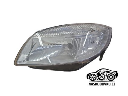 Světlomet přední levý pro žárovku H4 Škoda Fabia II 5J1941015 , 5J1 941 015 , Číslo položky: K1391