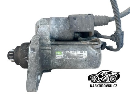 Startér, spouštěč motoru Škoda Octavia II 2.0 FSi 02Z911023G , 02Z 911 023 G , Číslo položky: K1399