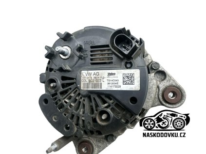 Alternátor 140A 14V Originál 03L903023LT , 03L 903 023 LT
