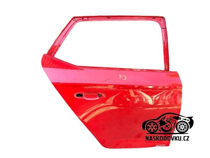 Zadní pravé dveře Škoda Fabia III 6V6833052