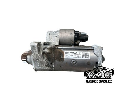 Startér, spouštěč motoru Škoda Octavia III  , Octavia 3 DSG , 02E911022C , 02E 911 022 C , Číslo položky: K1649