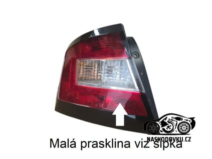 Zadní levé světlo Škoda Fabia III , Fabia 3 od 2015 6V6945095 ,  , 6V6 945 095  , 6V6945111 , 6V6 945 111 , Číslo položky: K1934