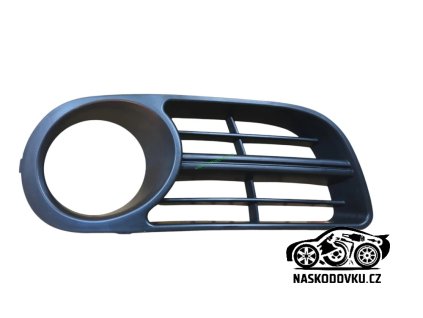 Krytka mlhovky pravá strana , mřážka nárazníku pro Škoda Fabia 6Y0853666F 9B9 , 6Y0 853 666 F 9B9