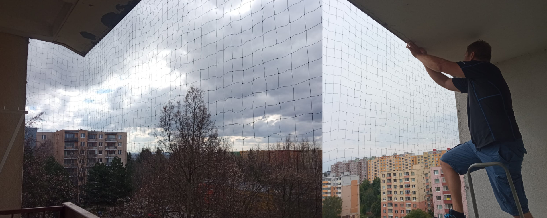 Ochranné sítě proti ptactvu