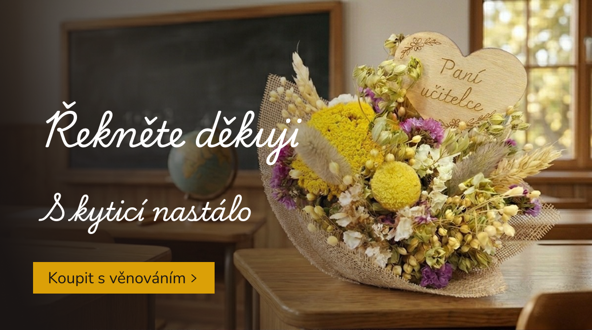 Pro maminku - květiny, které zůstanou