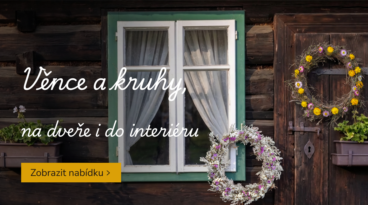 Věnce a kruhy, na dveře i do interiéru -  Zobrazit nabídku