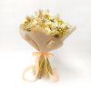 Sušená kytice Bílá harmonie