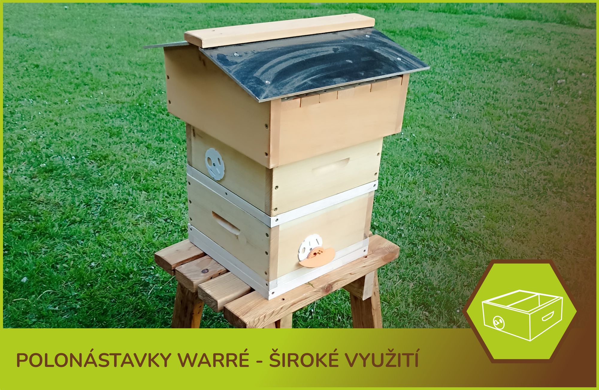 Polonástavky warré - široké využití