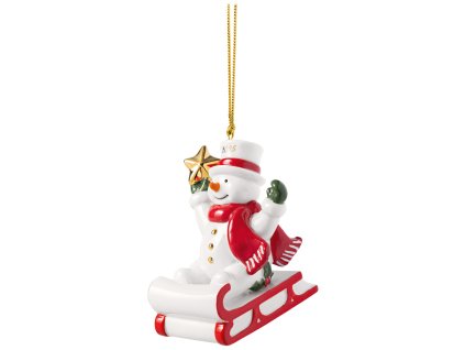 Villeroy&Boch Christmas Classics snehuliak