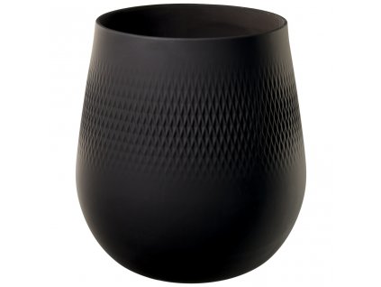Villeroy&Boch Manufacture Collier noir váza Carré