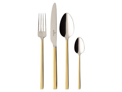Villeroy&Boch La Classica partially gold plated príbor 24-dielny