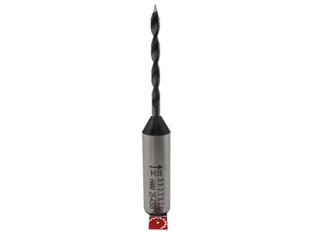 kolíkovací vrták prvý, průchozí