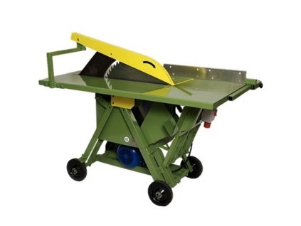 Cirkulárka HVP 60A FROTT 4 kW pro palivové dřevo s kolébkou