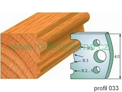 Omezovač profilových nožů 033 PILANA