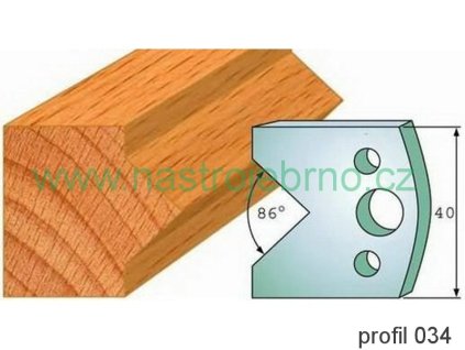 Omezovač profilových nožů 034 PILANA