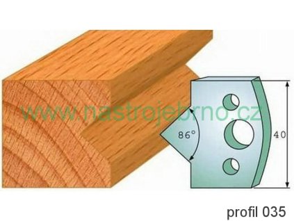 Omezovač profilových nožů 035 PILANA