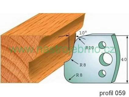 Omezovač profilových nožů 059 PILANA