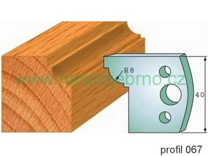 Omezovač profilových nožů 067 PILANA