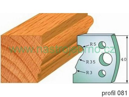 Omezovač profilových nožů 081 PILANA