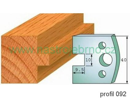 Omezovač profilových nožů 092 PILANA