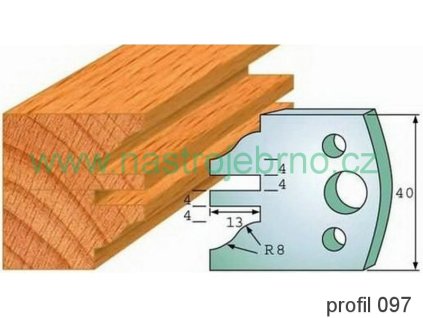 Omezovač profilových nožů 097 PILANA