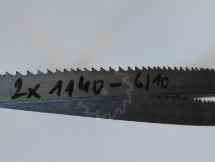 Pilový pás na kov bimetal šíře 13 mm - ozubení 6/10 - hrubší