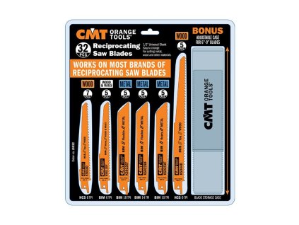 CMT Sada pilových listů pro pily ocasky, 32 ks
