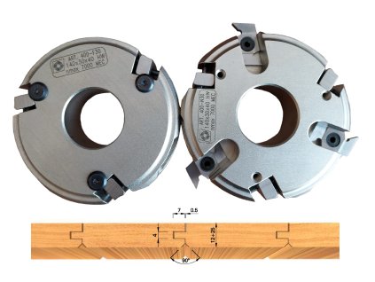 Fréza na palubky OMAS 425 D144 B25 d40 Typ 6 SADA