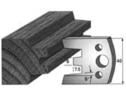 Omezovač profilových nožů 113 PILANA
