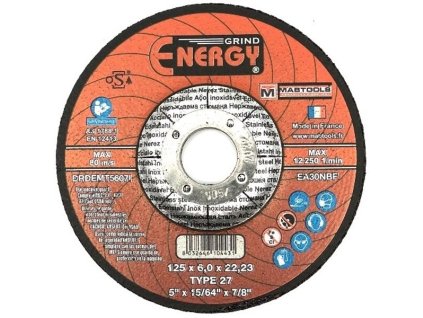 Brusný kotouč FLEX 125x6,0-22,2 ENERGY na ocel