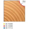 Stopková fréza na dřevo rádiusová vypouklá FREUD 3010308 - profil frézování