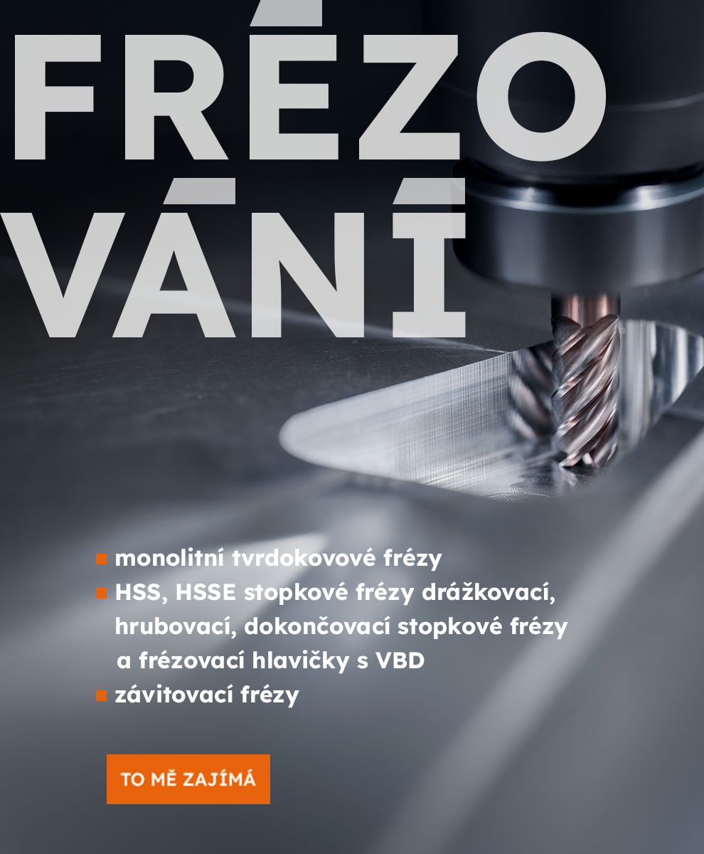 nástroje pro frézování