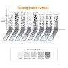 ics retezy force4 varianty segmentu