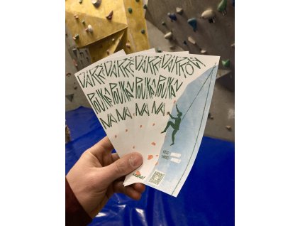 Individuální kurz na umělé stěně