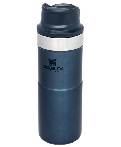 STANLEY CLASSIC SERIES TERMOHRNEK DO JEDNÉ RUKY VERZE 2.0 NOČNÍ MODRÁ 350ML