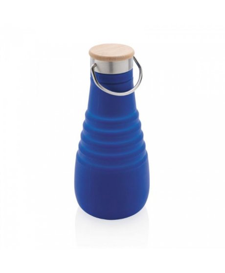 nepropustna skladaci silikonova lahev 600 ml xd design modra