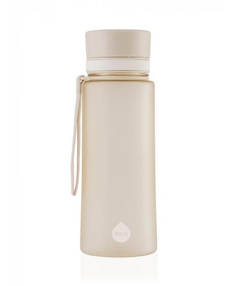 equa BPA free bottle sand matte finish white logo minimalistic 740x