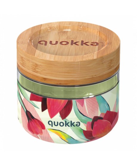 sklenena doza na potraviny deli quokka 500 ml spring