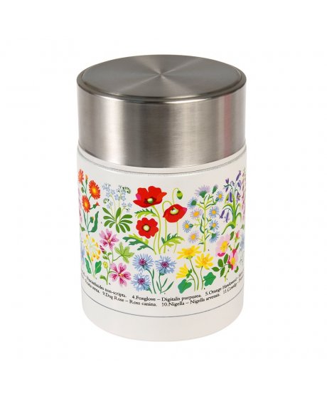 29673 2 wild flowers food container