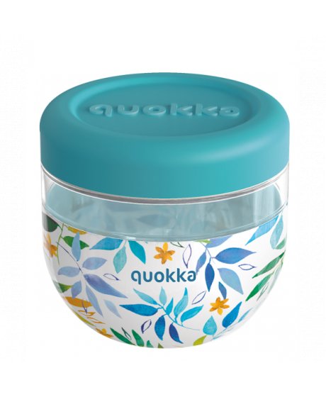 doza na potraviny bubble quokka 770 ml watercolor leaves