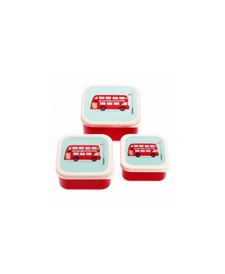 30395 3 tfl london bus snack boxes set 3