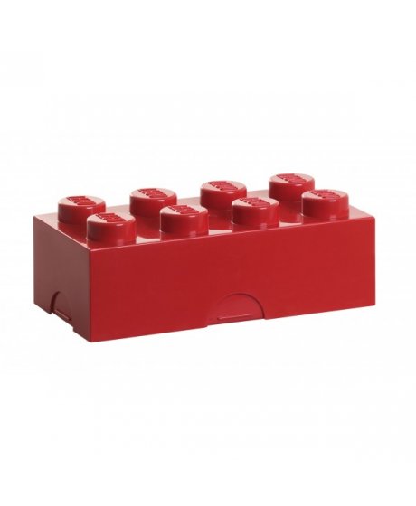 Lego box na svačinu - červená