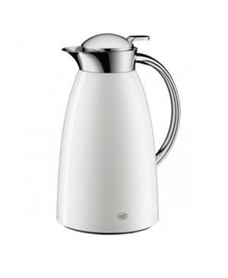 alfi isolierkanne gusto metall weiss 10 l